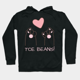 Toe Beans Cat Hoodie